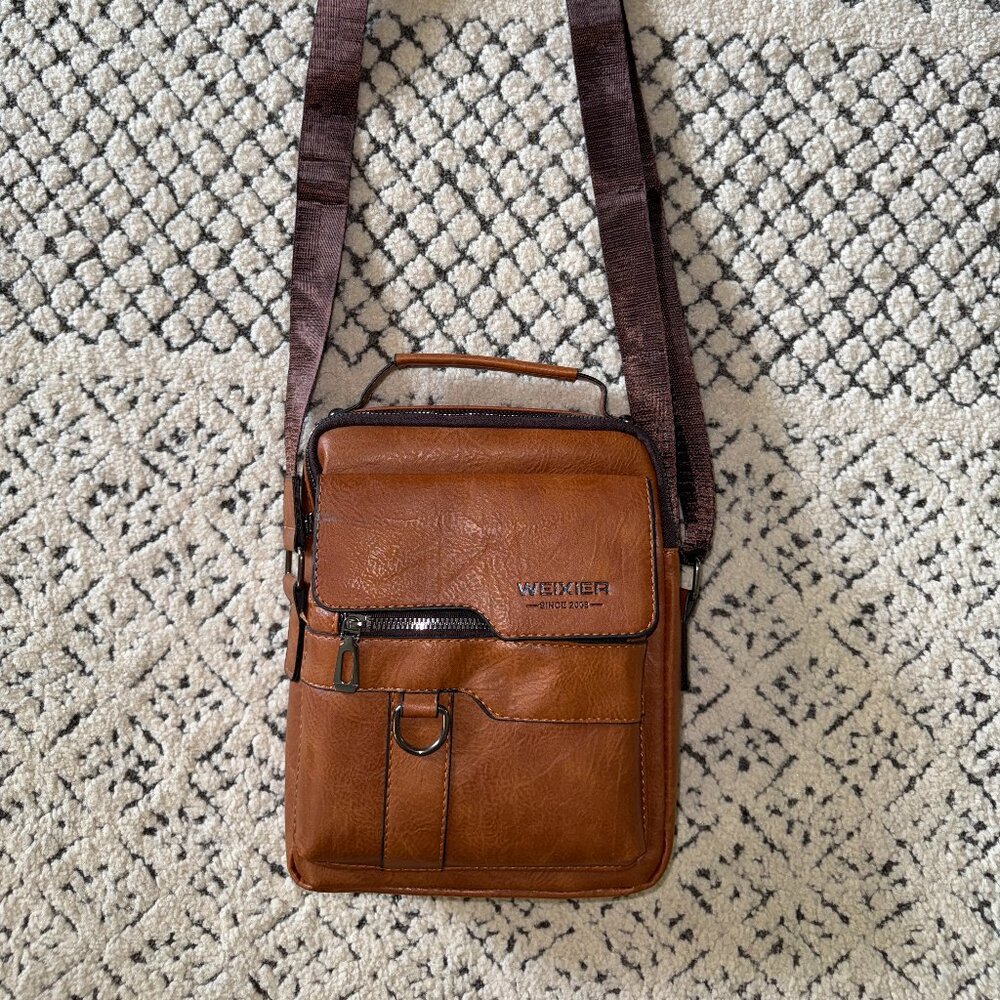 WEIXIER Small Shoulder Bag Leather Crossbody Purse Satchel NEW